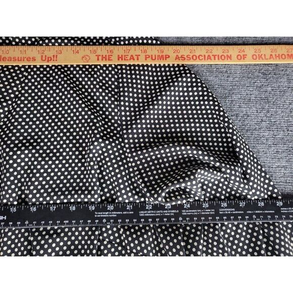 Karen Scott Polkadot Blouse Women Sz 3XL Long Sleeve Plus Size Everyday Workwear - Picture 3 of 5